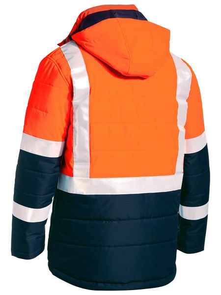 Bisley BJ6929HT Taped Hi-vis Puffer Jacket