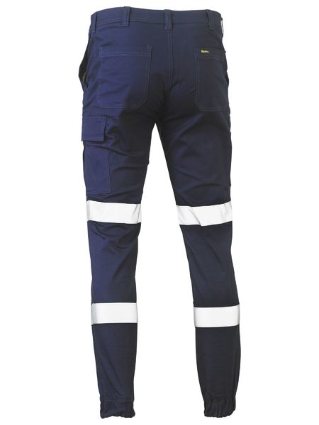 Bisley BPC6028T Men's Taped Cotton Drill Cuffed Pants