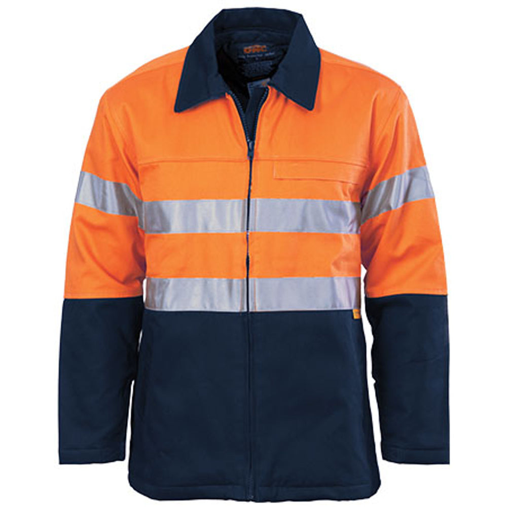 DNC 3858 HiVis Two Tone Protect/Drill Jacket w/ 3M R/ Tape