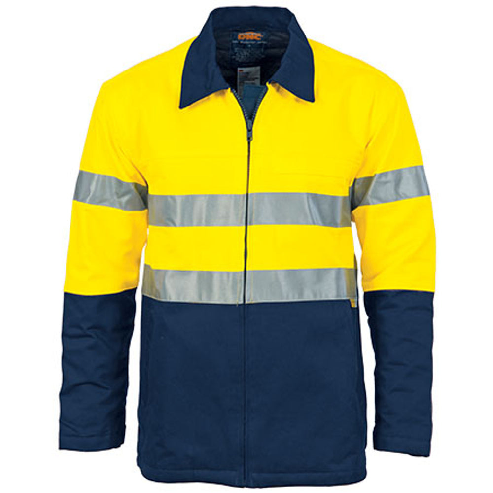 DNC 3858 HiVis Two Tone Protect/Drill Jacket w/ 3M R/ Tape