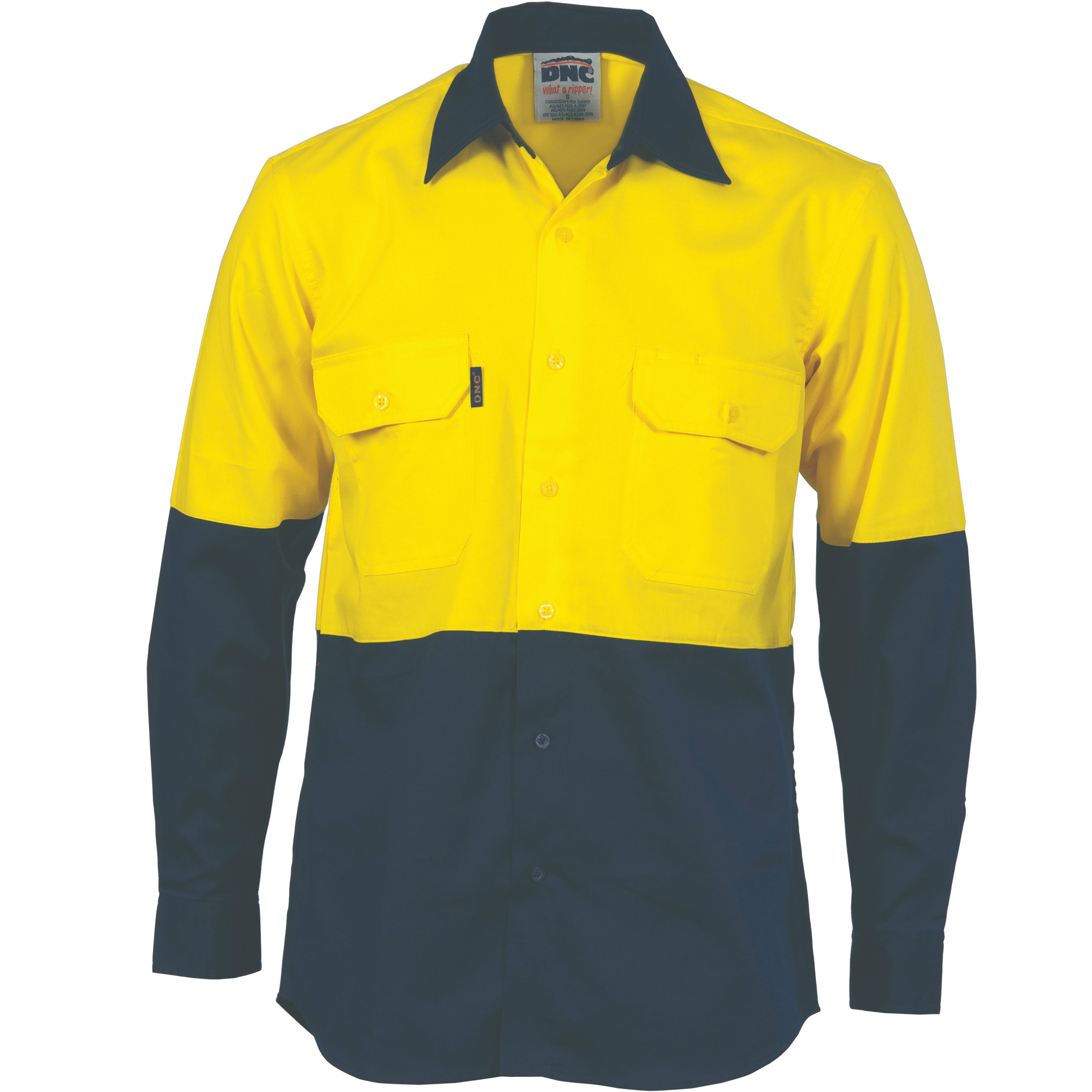 DNC 3981 Men's Hi-vis L/S Shirt