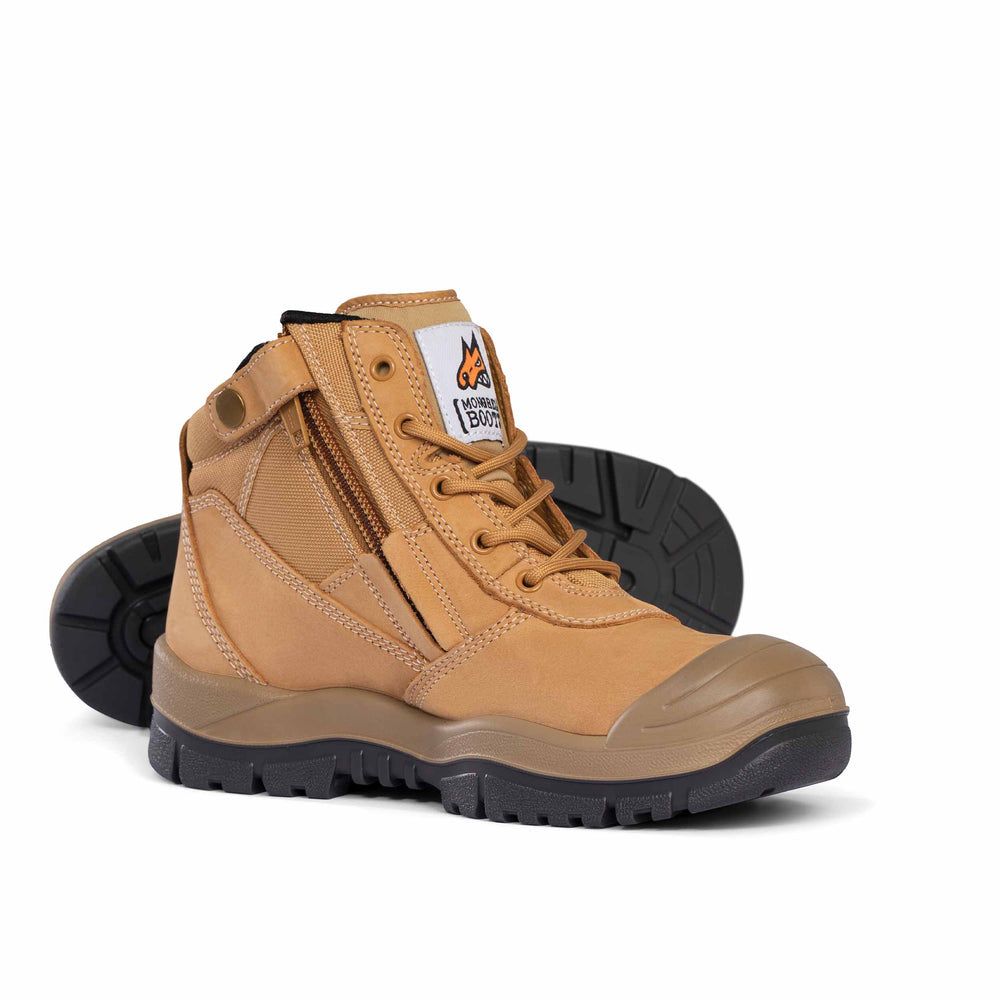 Mongrel 461050 Zip-Sided Safety Boots with Bump Caps