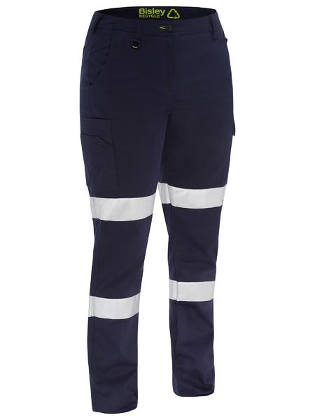 Bisley BPCL6088T Recycled Women's Taped Biomotion Cargo Work Pants