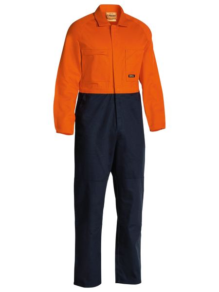 Bisley BC6357 Two Tone Hi-Vis Drill Coverall