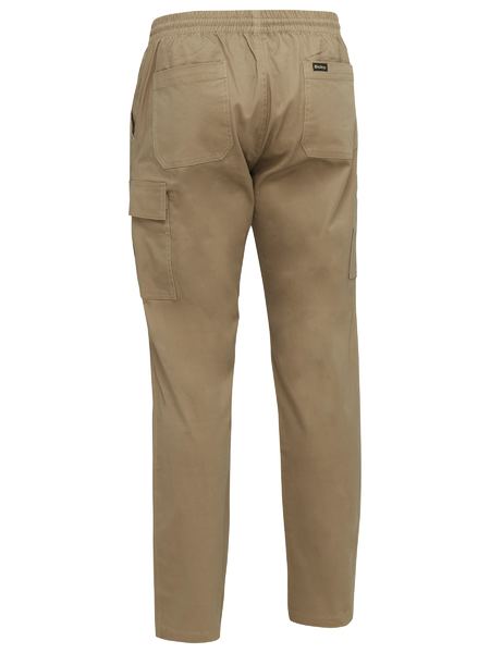 Bisley BPC6029 Stretch Cotton Drill Elastic Waist Cargo Pants