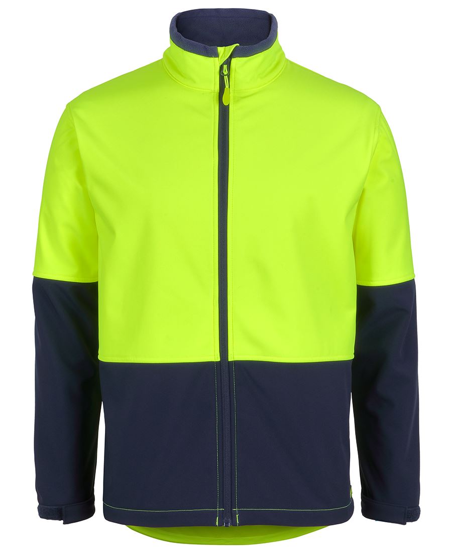 JB's Wear 6HRJ Hi-Vis Water Resist Softshell Jacket