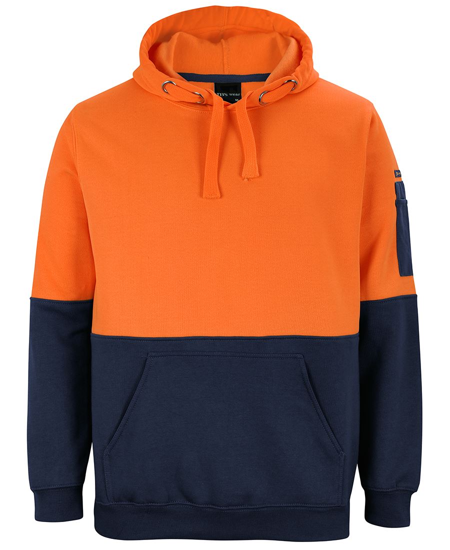 Jbs 6HVPH Hivis Pull Over Hoodie