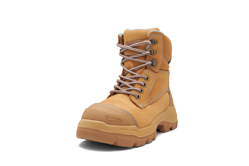 Blundstone 9960 Womens Rotoflex Wheat Nuback Zip Sided 150mm