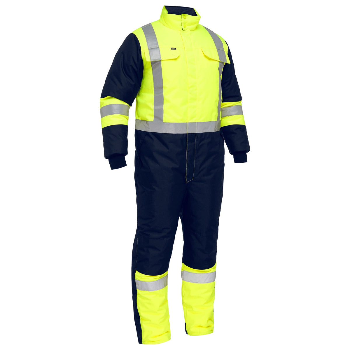 Bisley BC6453T X Taped Two Tone Hi-vis Freezer Coverall