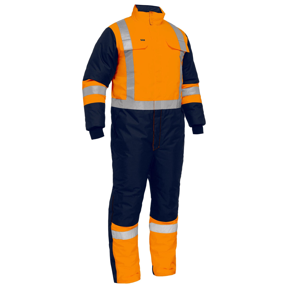 Bisley BC6453T X Taped Two Tone Hi-vis Freezer Coverall