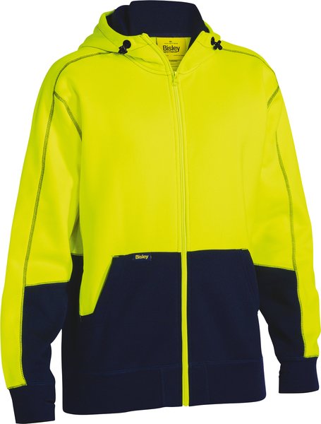 Bisley BK6819T Taped Hi Vis Fleece Hoodie