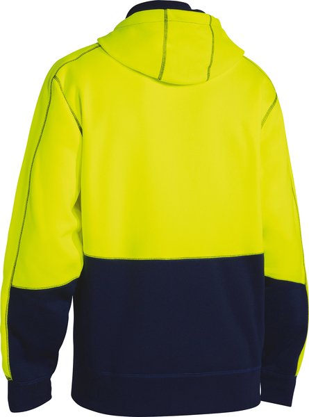 Bisley BK6819T Taped Hi Vis Fleece Hoodie