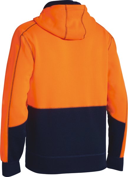 Bisley BK6819T Taped Hi Vis Fleece Hoodie