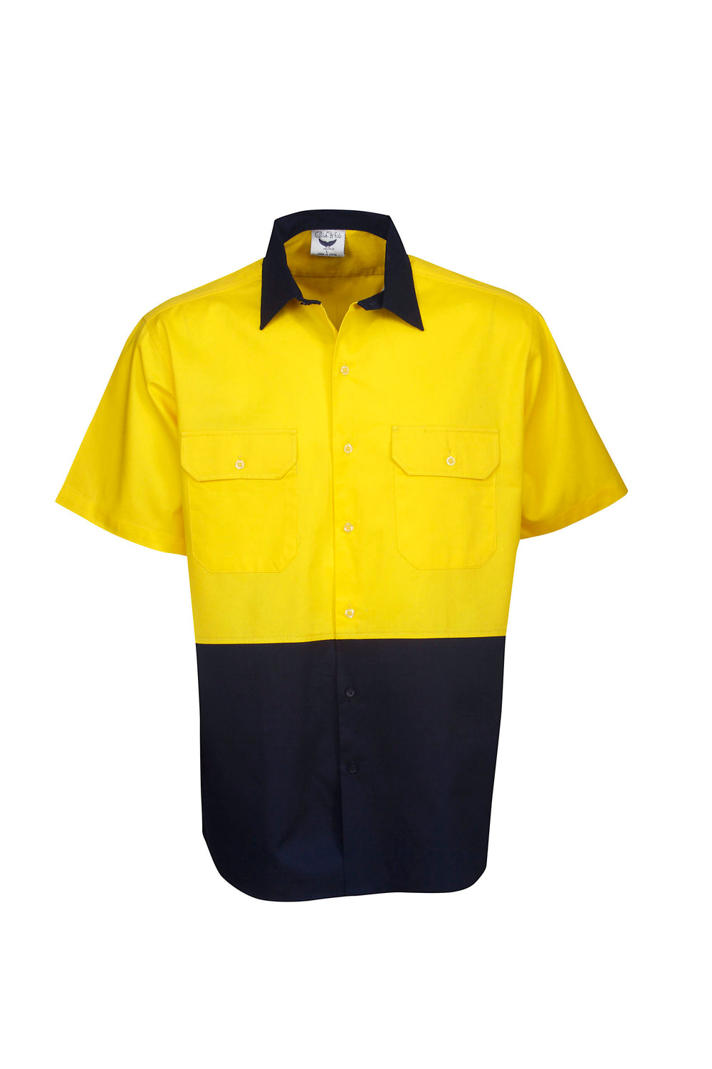 Blue Whale C82 Hi Vis 155 GSM Cotton Twill Shirt