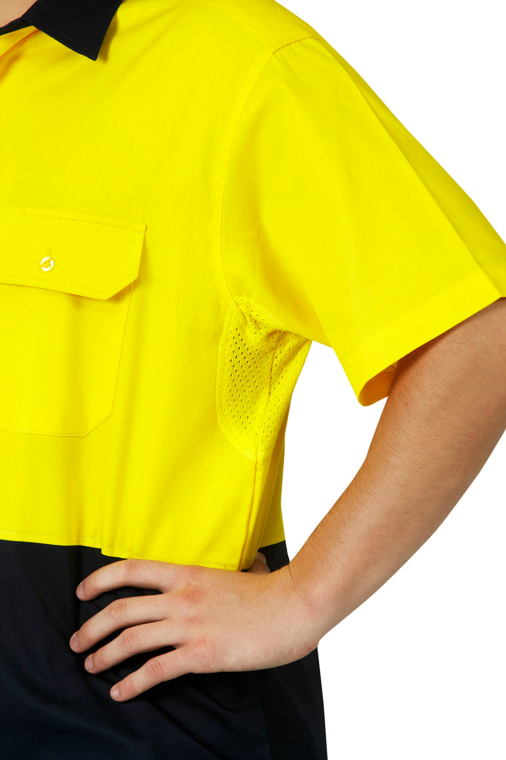 Blue Whale C82 Hi Vis 155 GSM Cotton Twill Shirt