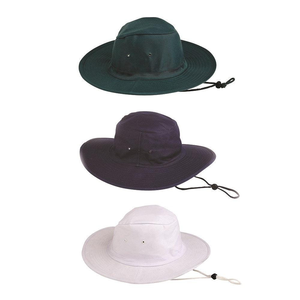 Pro Choice Safety Gear Cshb Poly/cotton Sun Hat Green