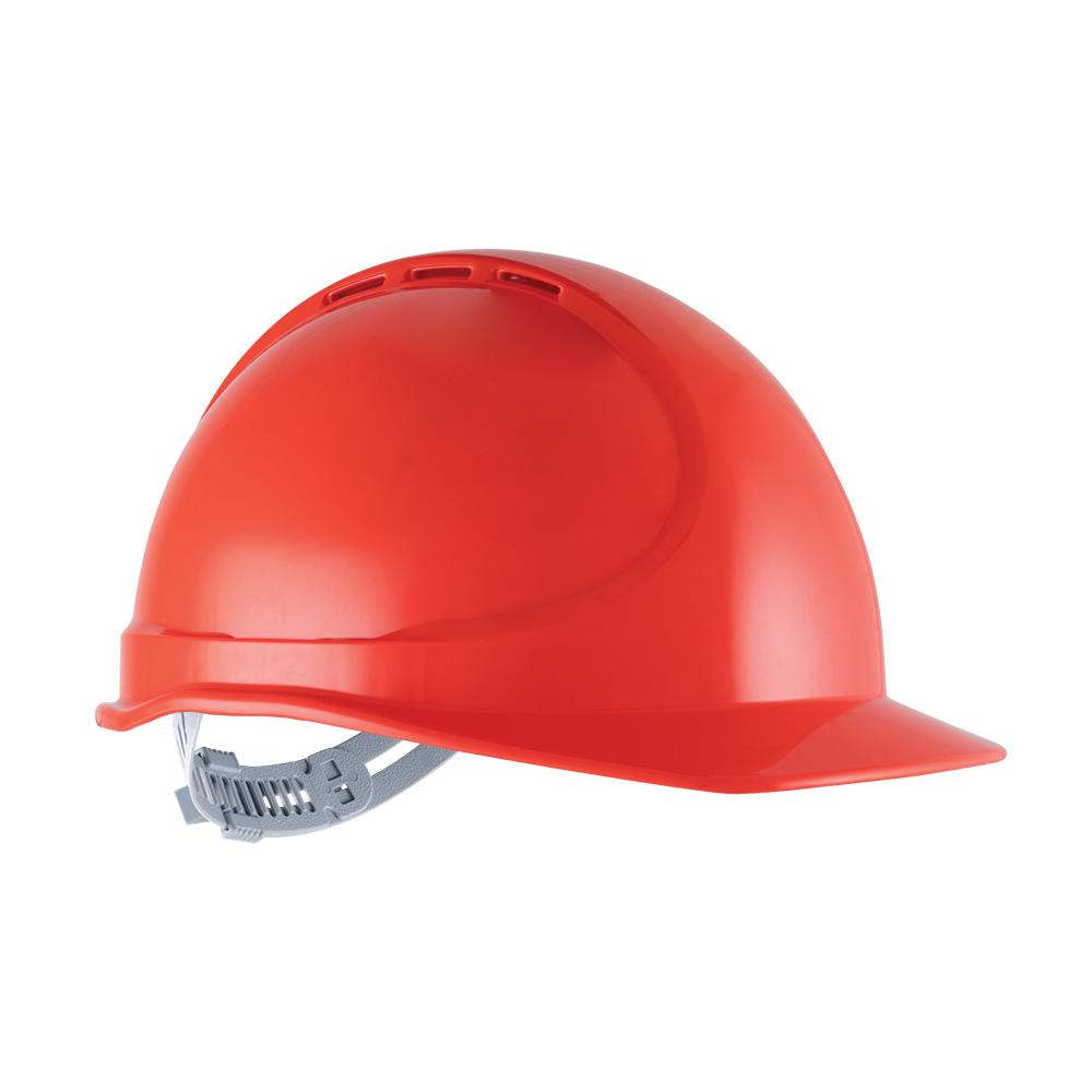 Force 360 HPFPRGTE03 Essential Type 1 ABS Vented Hard Hat w/ Slide Lock Harness