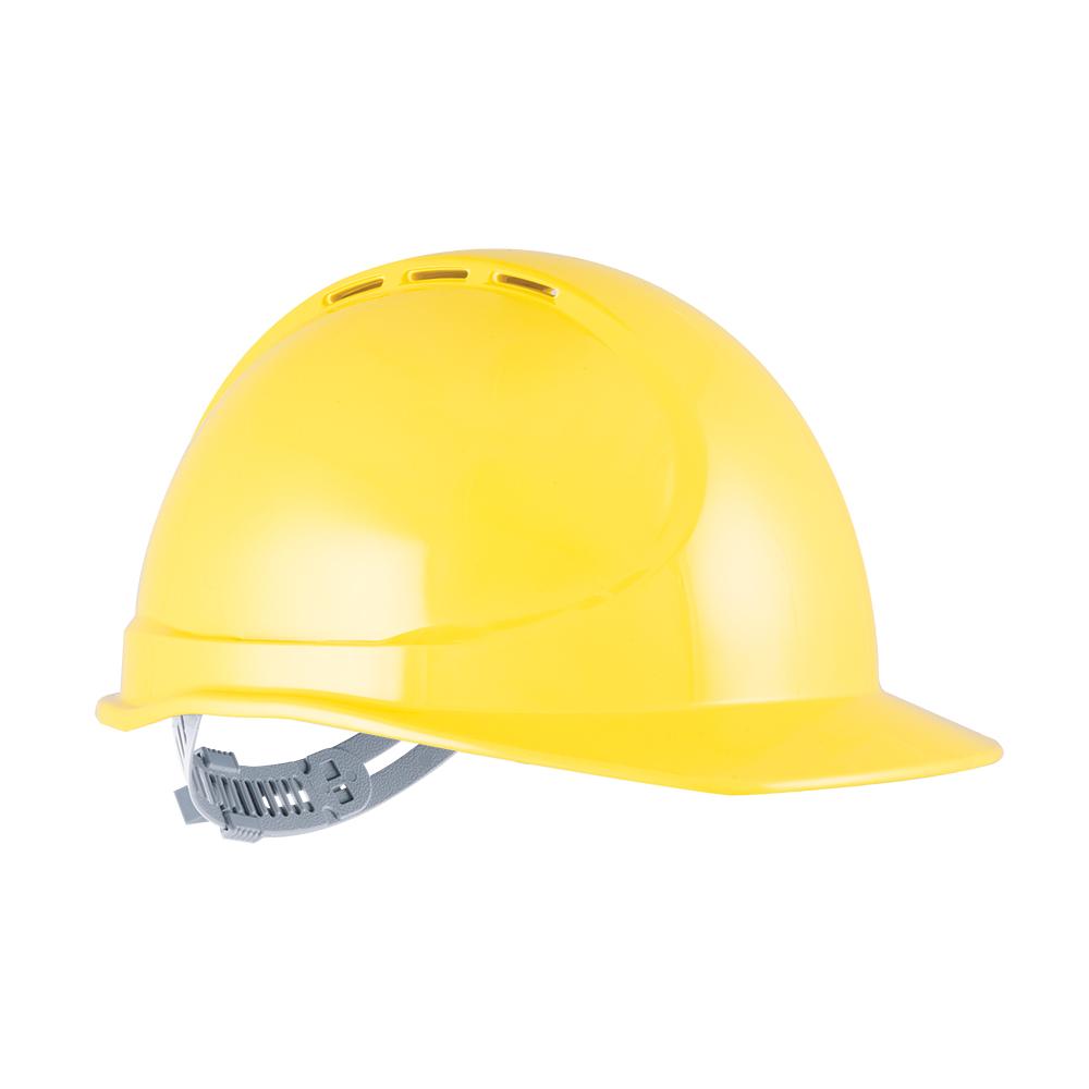 Force 360 HPFPRGTE03 Essential Type 1 ABS Vented Hard Hat w/ Slide Lock Harness