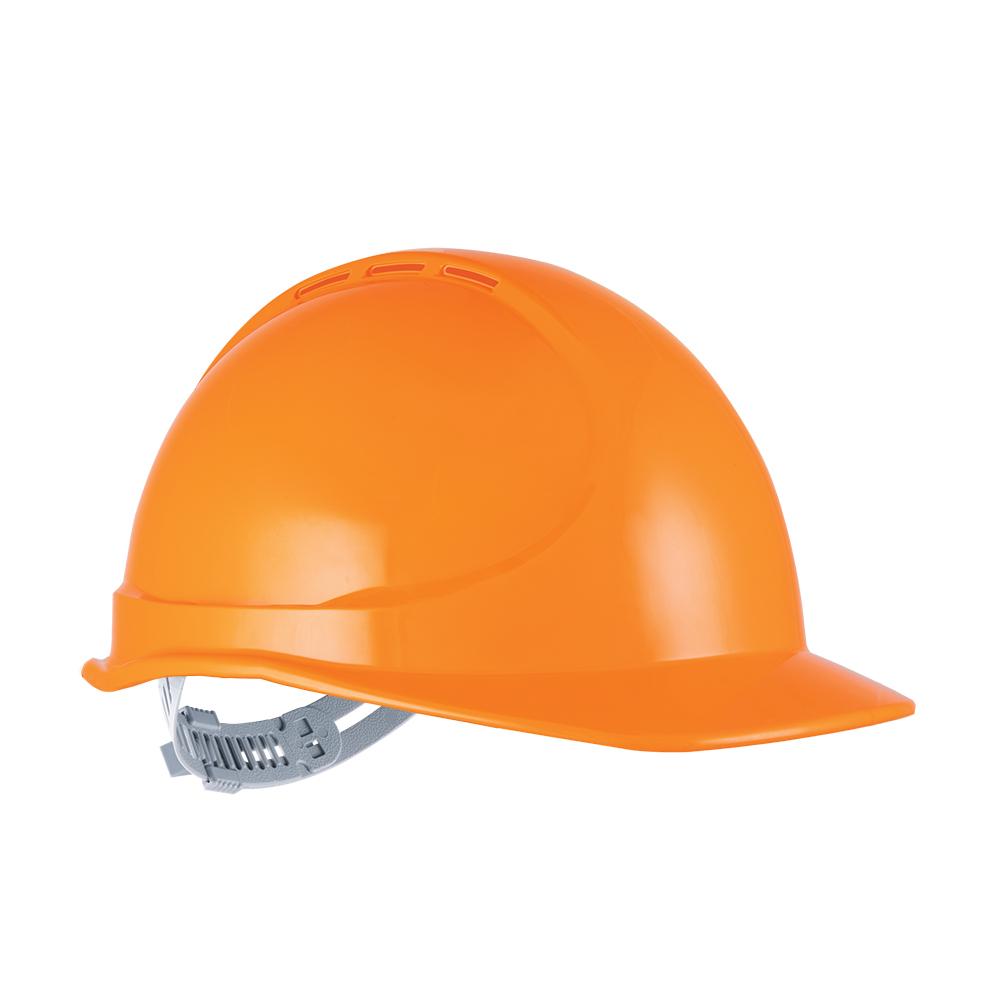 Force 360 HPFPRGTE03 Essential Type 1 ABS Vented Hard Hat w/ Slide Lock Harness