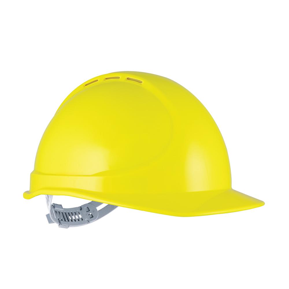 Force 360 HPFPRGTE03 Essential Type 1 ABS Vented Hard Hat w/ Slide Lock Harness