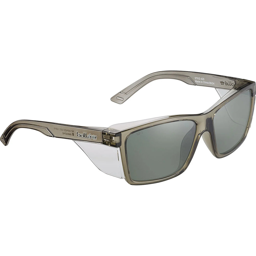 Bolle STK42N53A STKS 420 Smoke Polarised PC Lens AS Graphite PC Temples/Frame