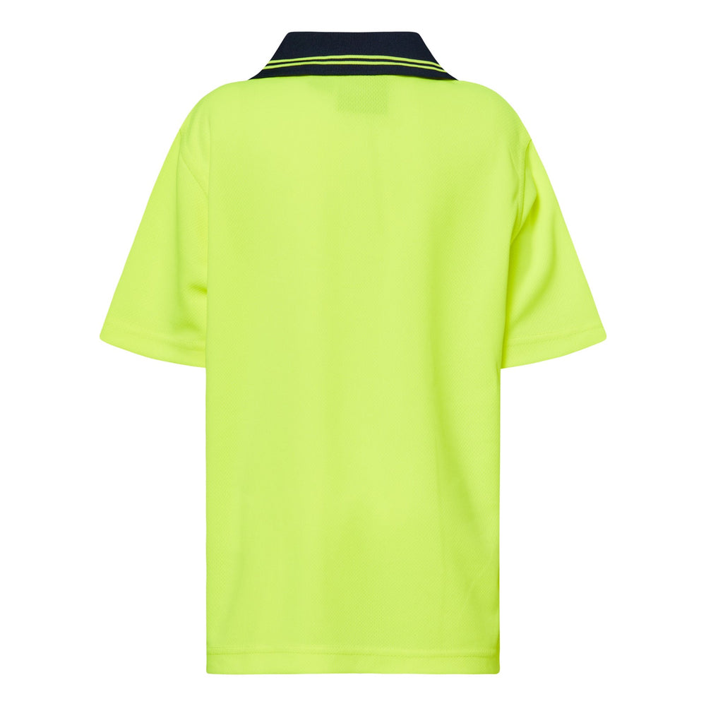 Work Craft WSPK20 Kids Micromesh Polo SS