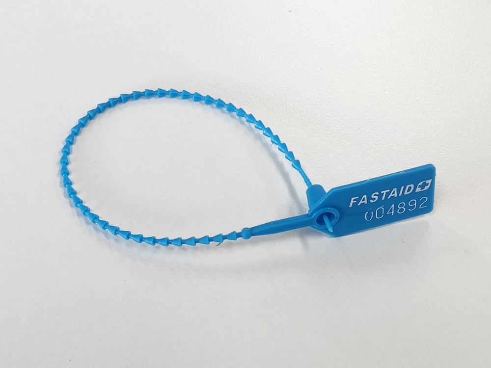 FastAid FAT001 First Aid Kit Tamper Tag 100pk