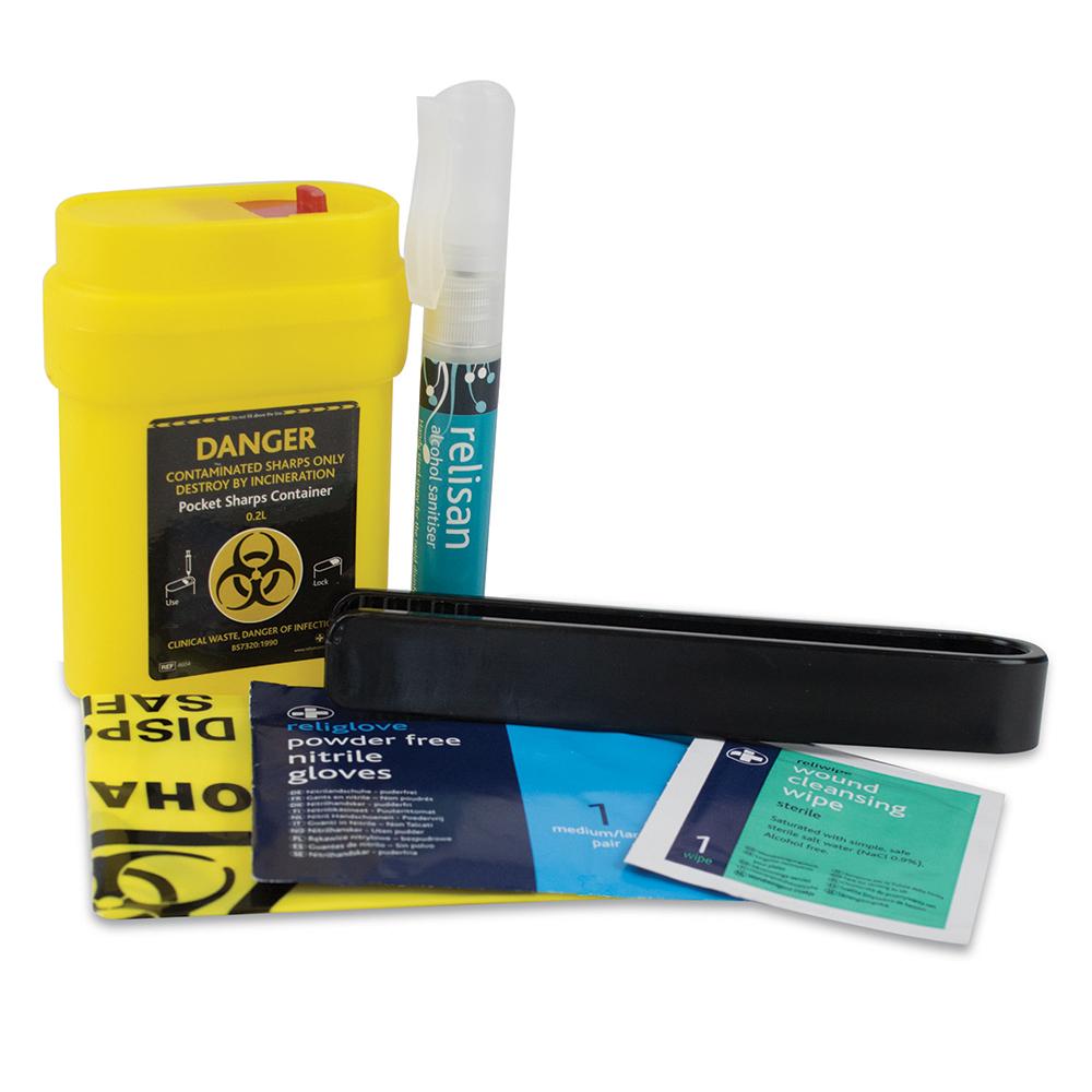 FastAid FADS25S Sharps Single Use Refill Module