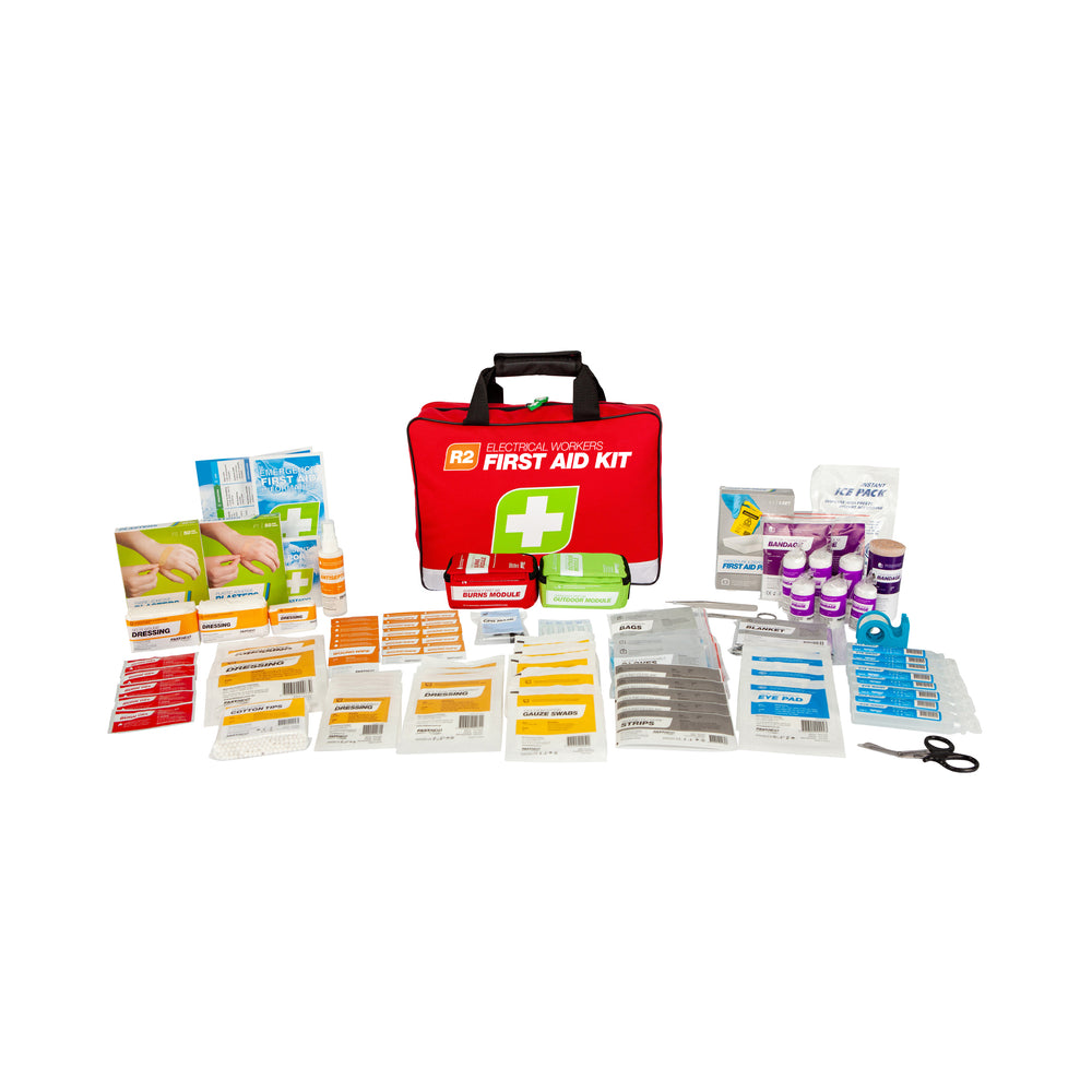 FastAid FAR2E30 R2 Electrical Workers Soft Pack First Aid Kit