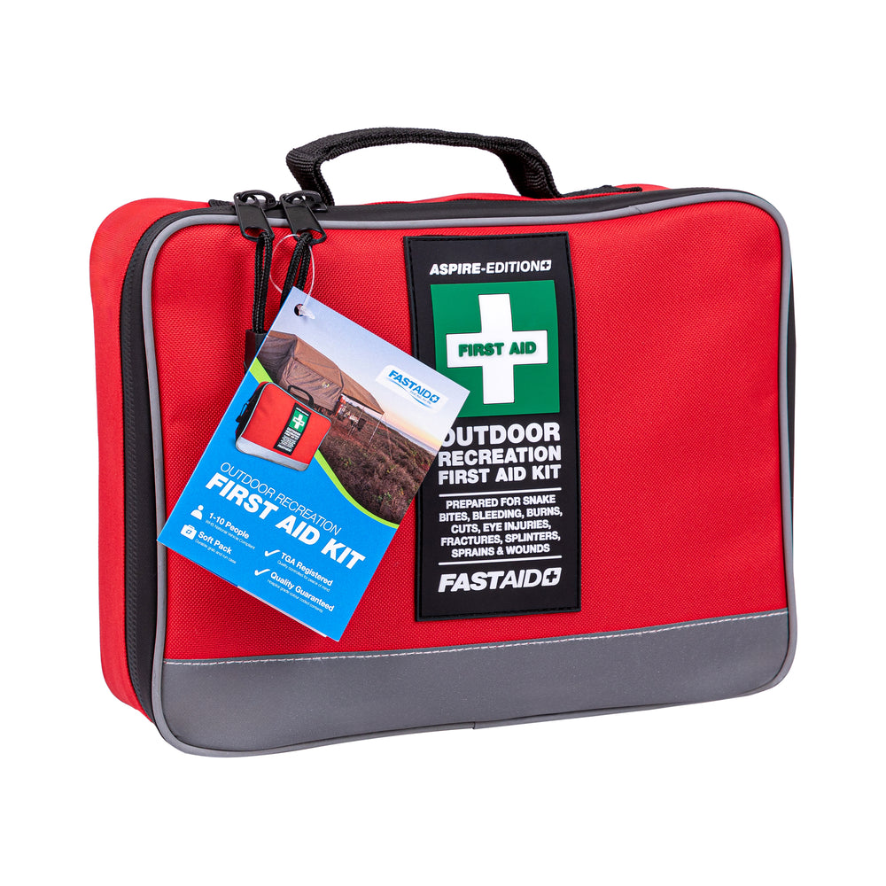 FastAid FAAO30 Aspire-Edition Outdoor Recreation First Aid Kit