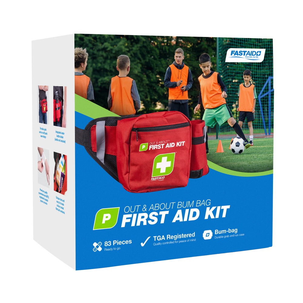 FastAid FANCO35 Out & About Bum-bag First Aid Kit