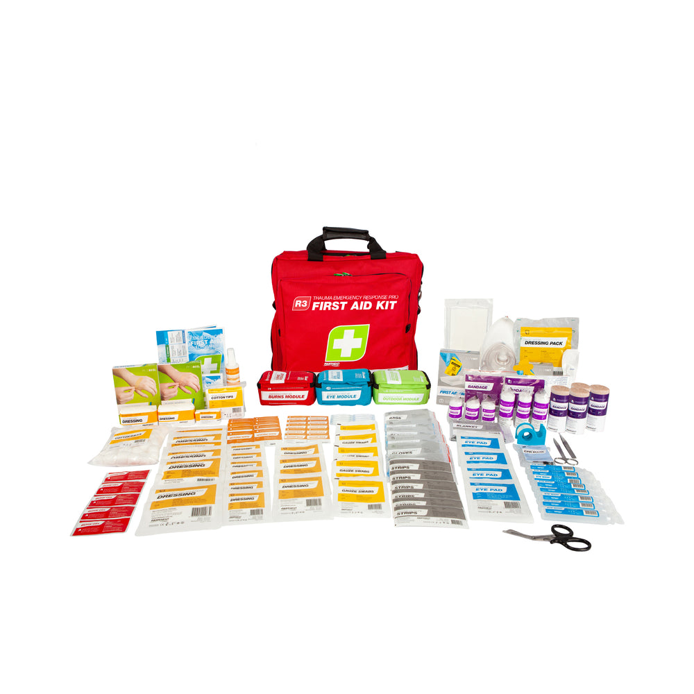 FastAid FAR3T30 R3 Trauma Emergency Response Pro Soft Pack First Aid Kit