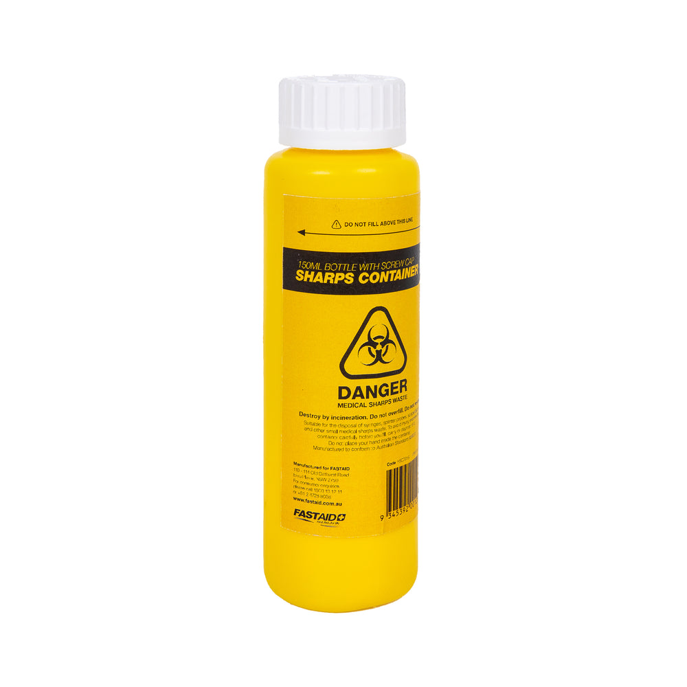 FastAid FSC0015 150ml Sharps Container