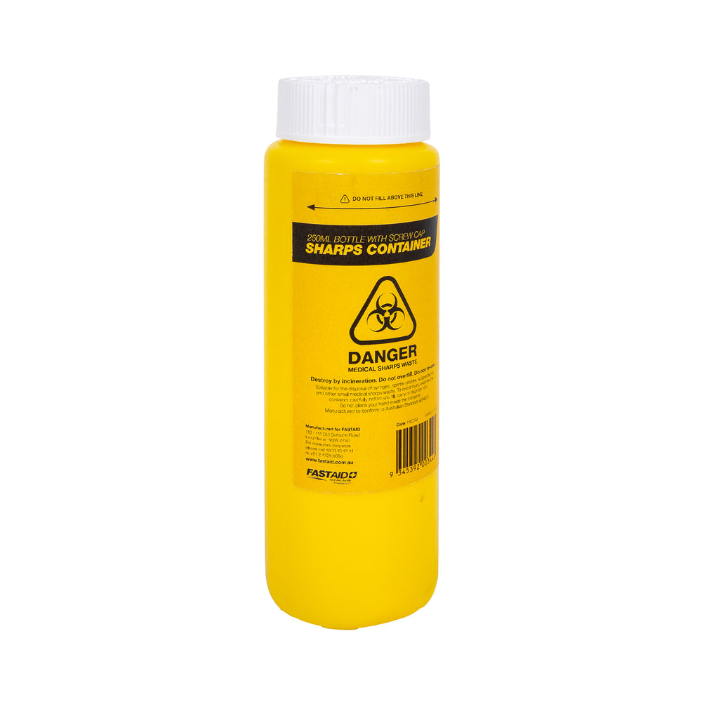FastAid FSC002 250ml Sharps Container