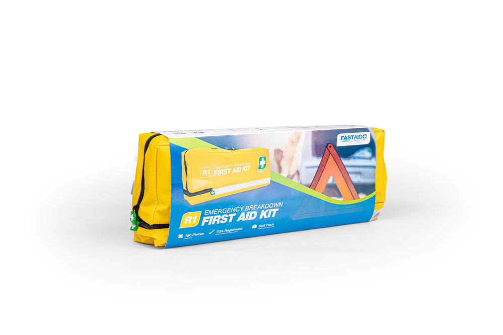 FastAid FAR1B30 R1 Emergency Breakdown™ Soft Pack First Aid Kit
