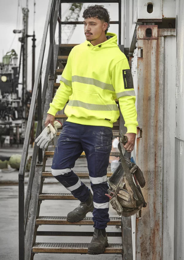 Syzmik ZP935 Mens Essential Stretch Taped Cargo Pant Cuffed