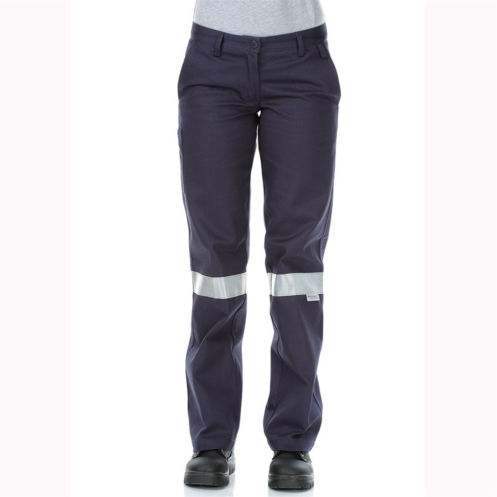 Workit 1006t Womens Regular Weight Cotton Drill Taped Work Pants