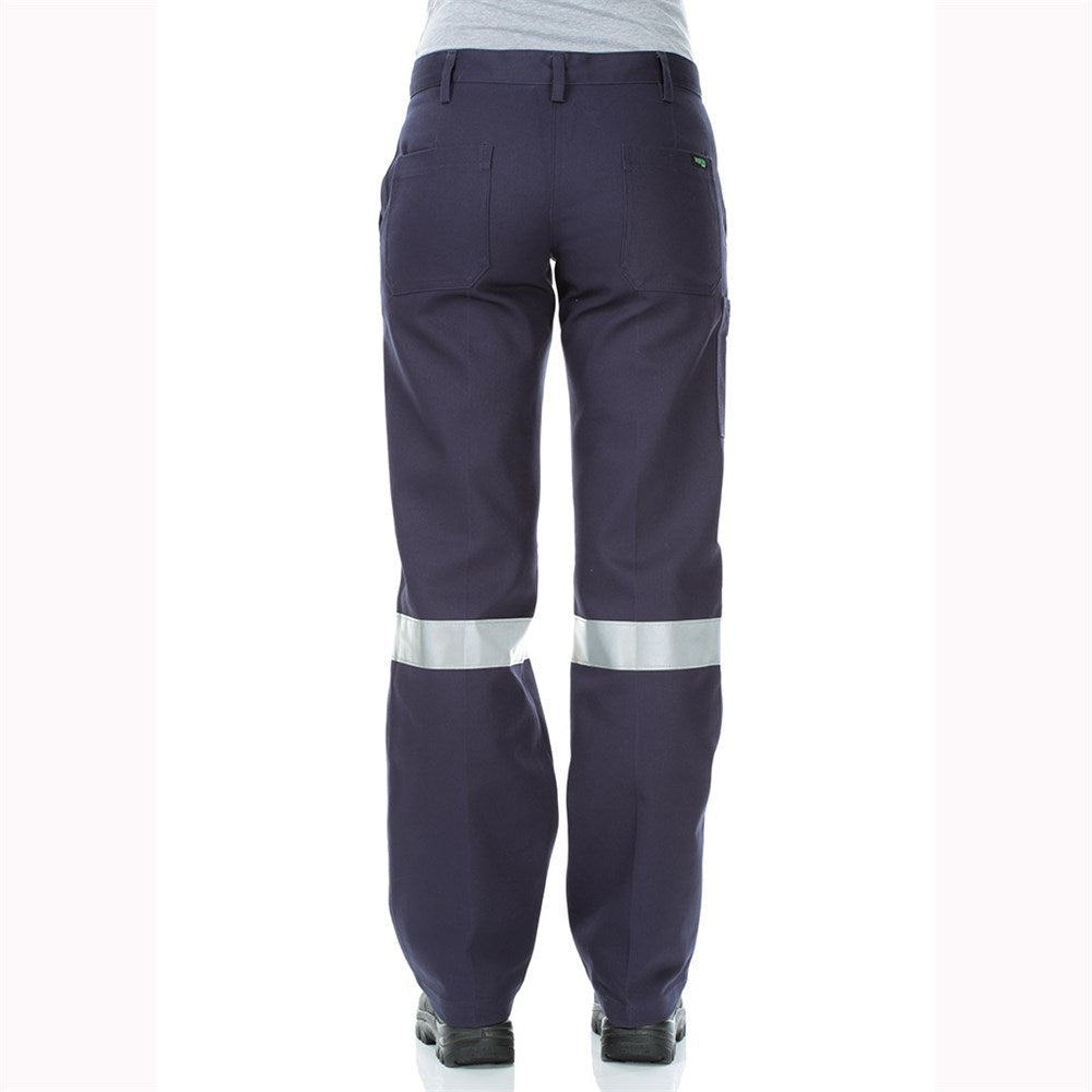 Workit 1006t Womens Regular Weight Cotton Drill Taped Work Pants
