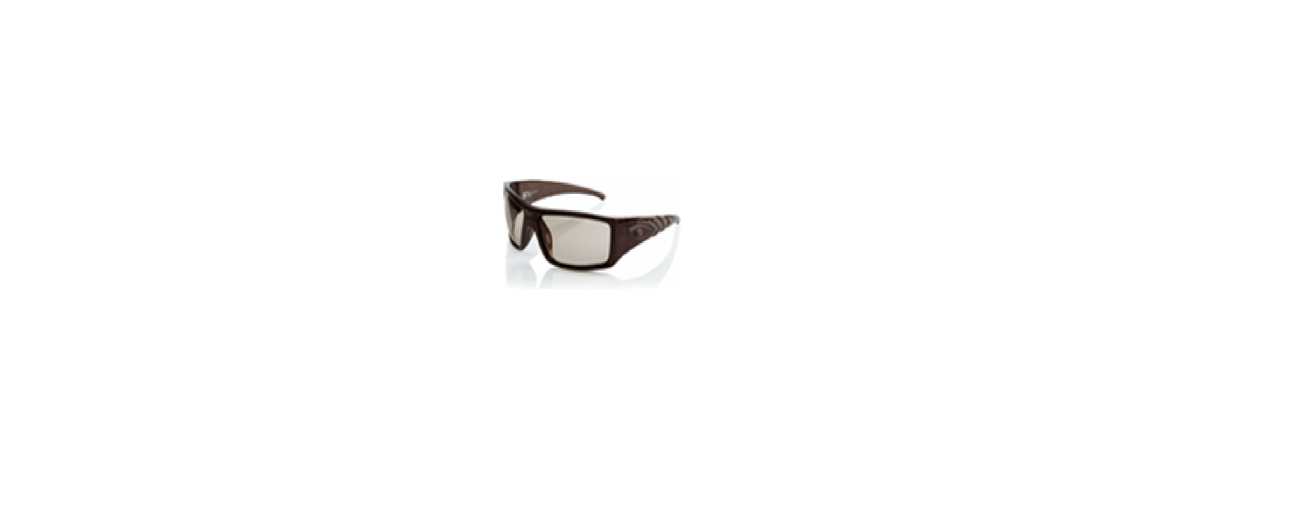 Eyres 952 Allblack Safety Glasses Metallic White Polarised