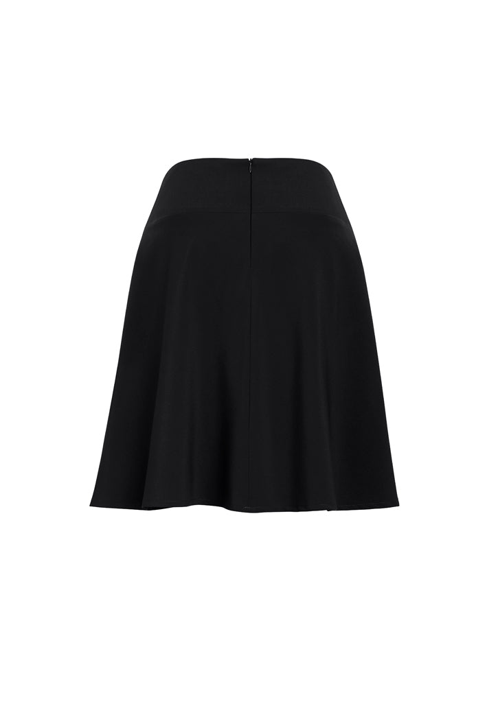Biz Corporates 20718 Womens Bandless Flared Skirt