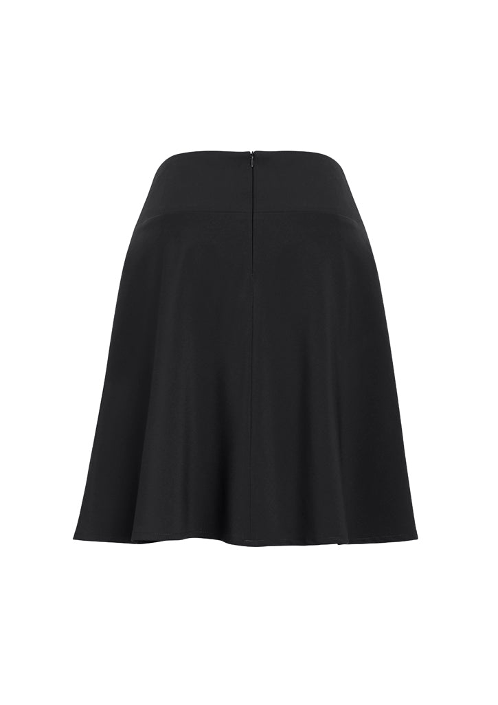 Biz Corporates 20718 Womens Bandless Flared Skirt