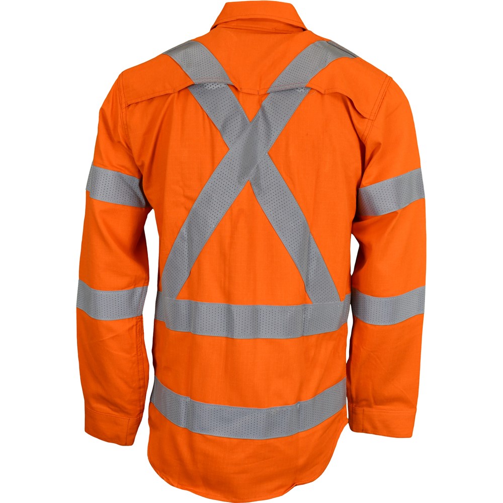 Workit 2840 Flarex Ripstop Ppe2 Fr Inherent 197gsm Nsw Rail Taped Shirt