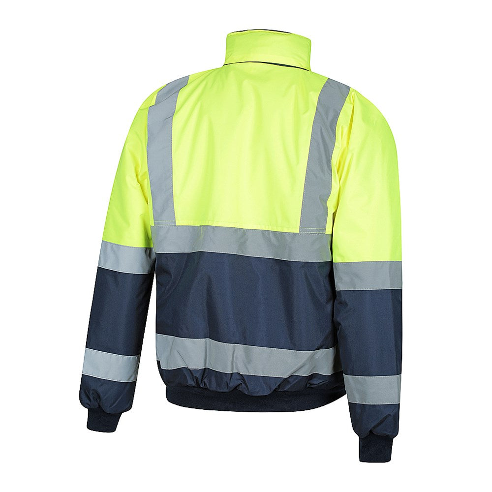 Workit 3003 Hi-vis 2 Tone Wet Weather Bomber Taped Jacket