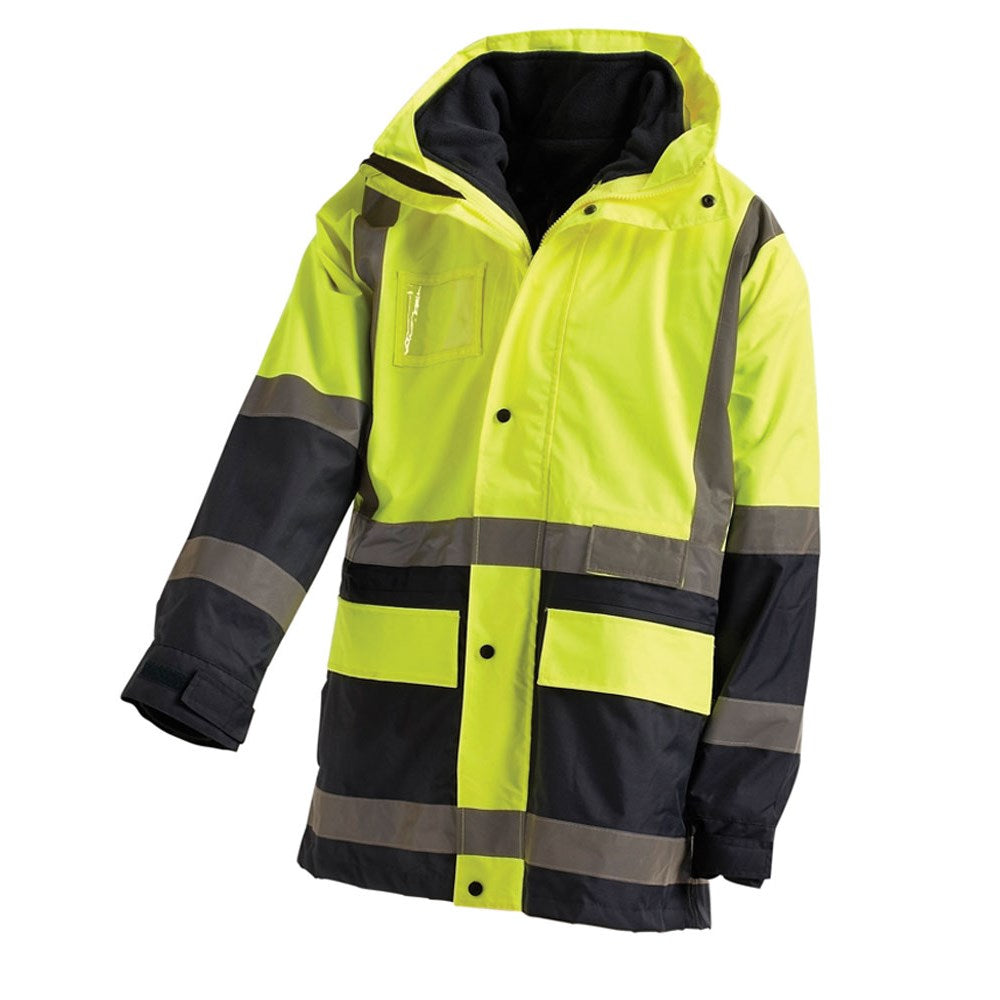 Workit 3004 Hi-vis 2 Tone 5 In 1 Waterproof Biomotion Taped Jacket