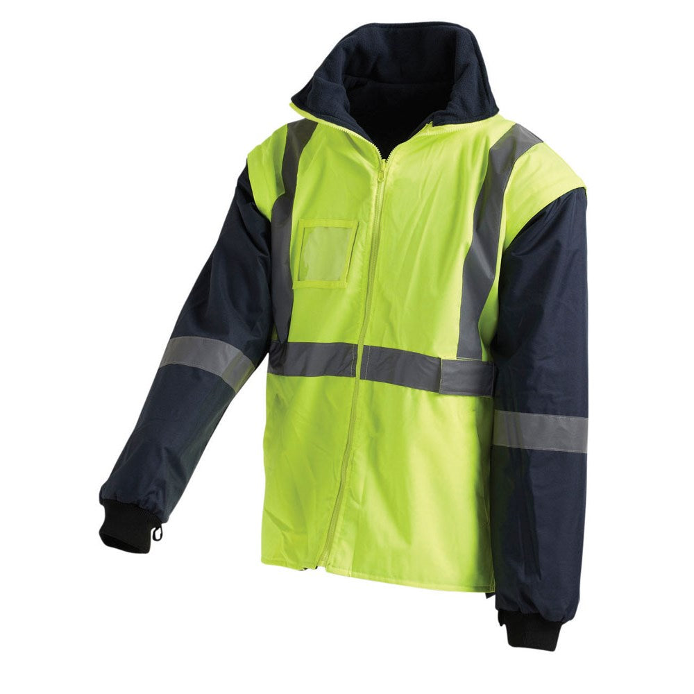 Workit 3004 Hi-vis 2 Tone 5 In 1 Waterproof Biomotion Taped Jacket