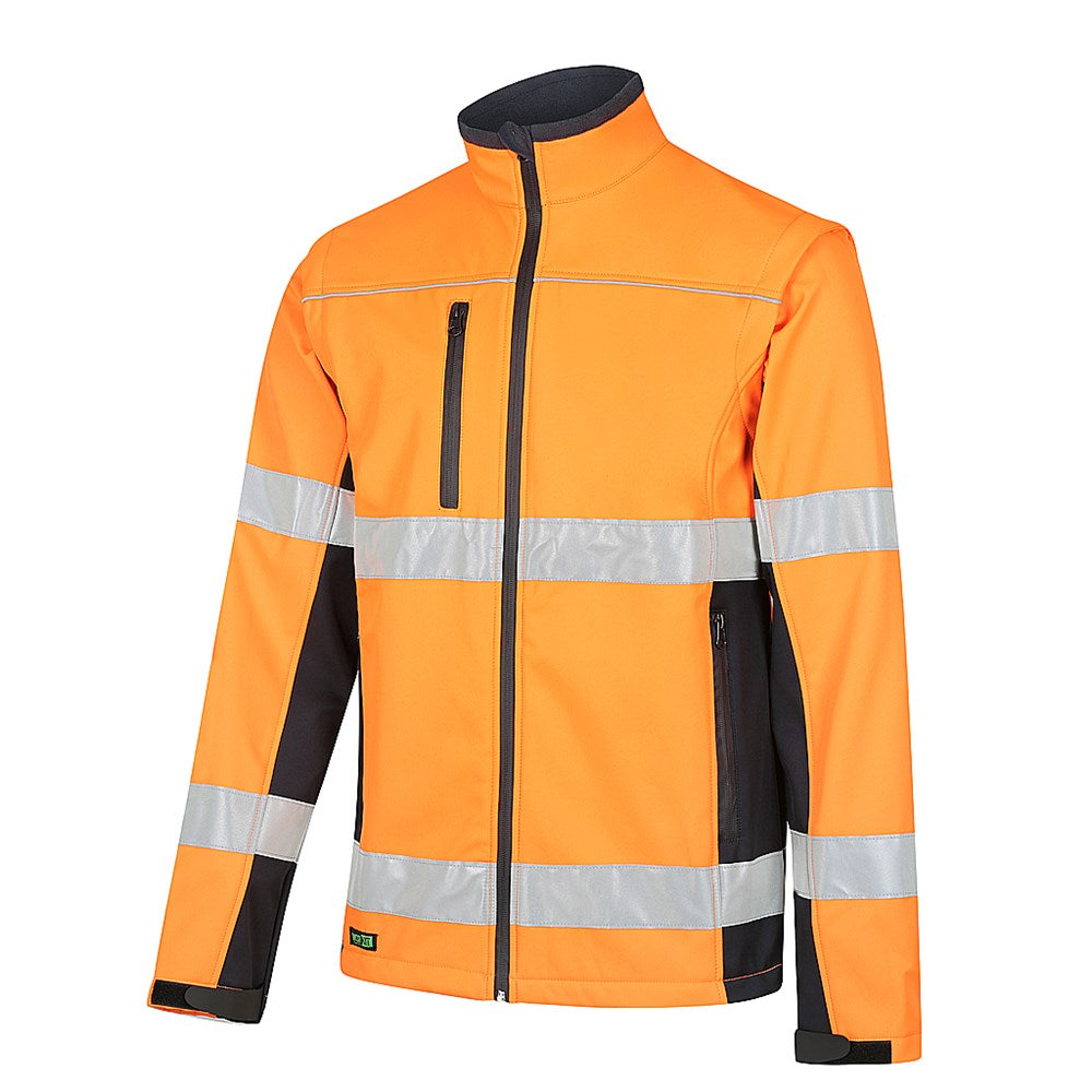 Hi-vis Soft Shell 2 In 1 Biomotion Taped Jacket