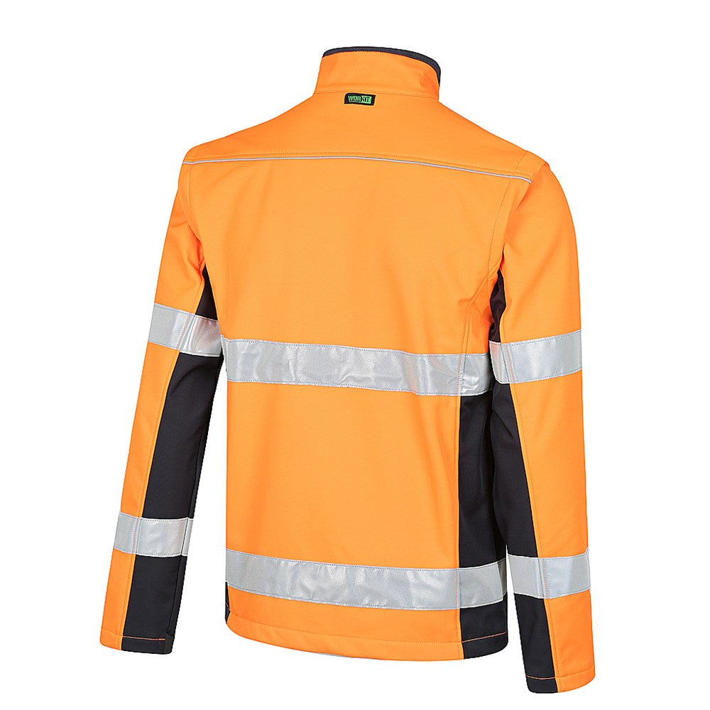 Hi-vis Soft Shell 2 In 1 Biomotion Taped Jacket