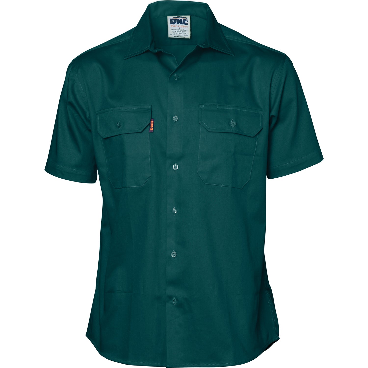 Dnc 3207 Cool-breeze Work Shirt - Short Sleeve