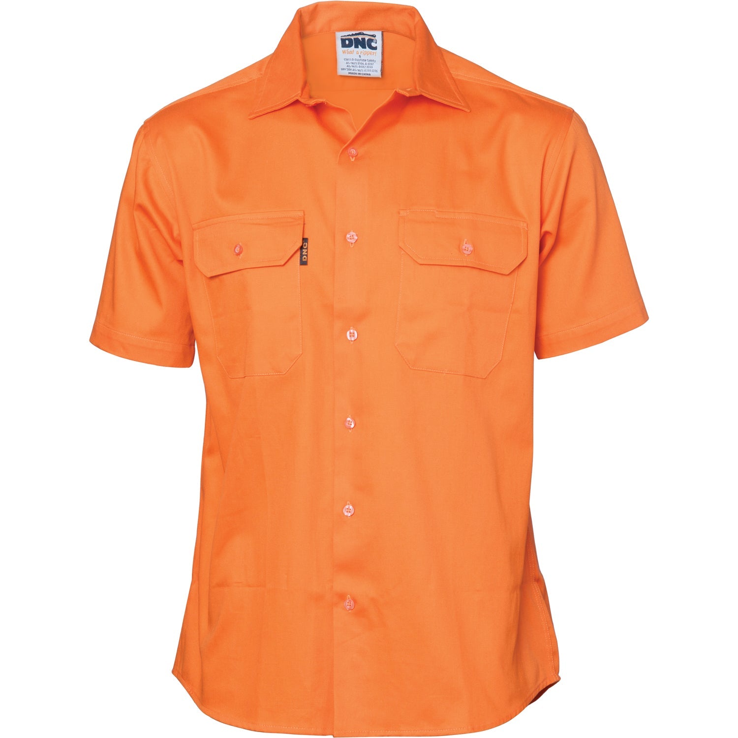 Dnc 3207 Cool-breeze Work Shirt - Short Sleeve