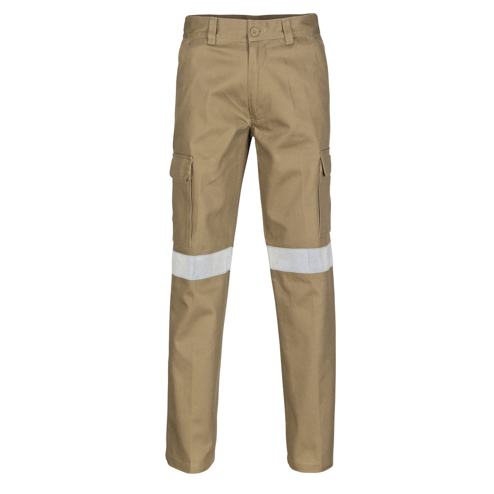 DNC 3319 Cotton Drill Cargo Pants with 3M Tape